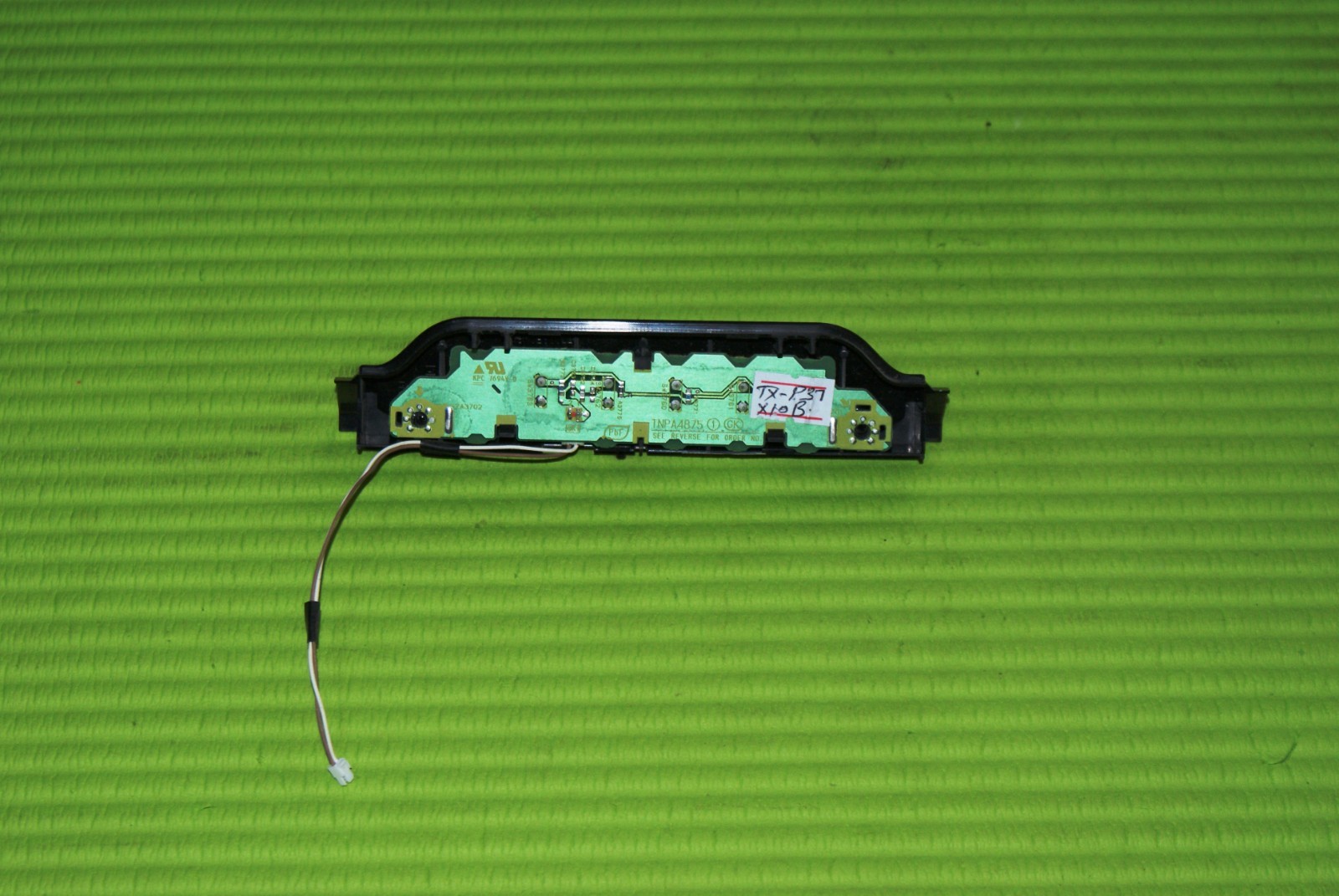 POWER SWITCH CONTROL BUTTON UNIT FOR PANASONIC TX-P37X10B PLASMA TV TNPA875 1 GK - Image 3