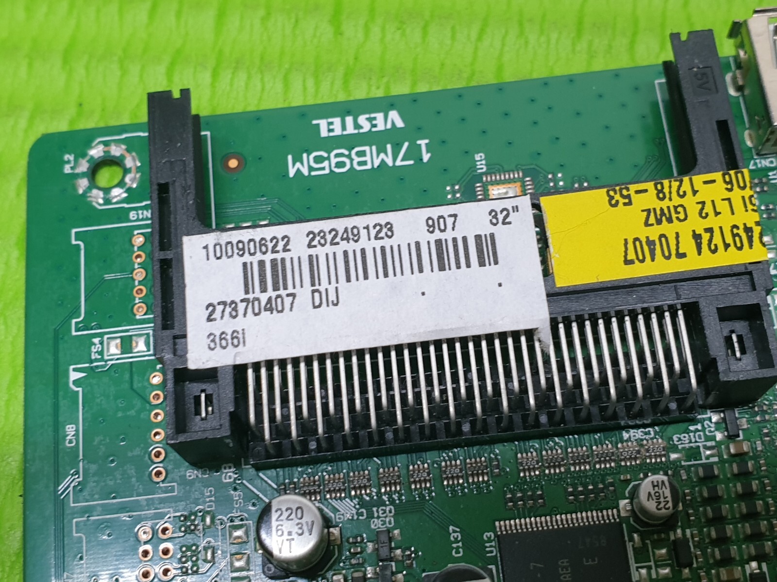 MAIN BOARD MB FOR POLAROID 3-32-LED-14 TVs 17MB95M 23249123 SCREEN:T320XVN02.0 - Image 4