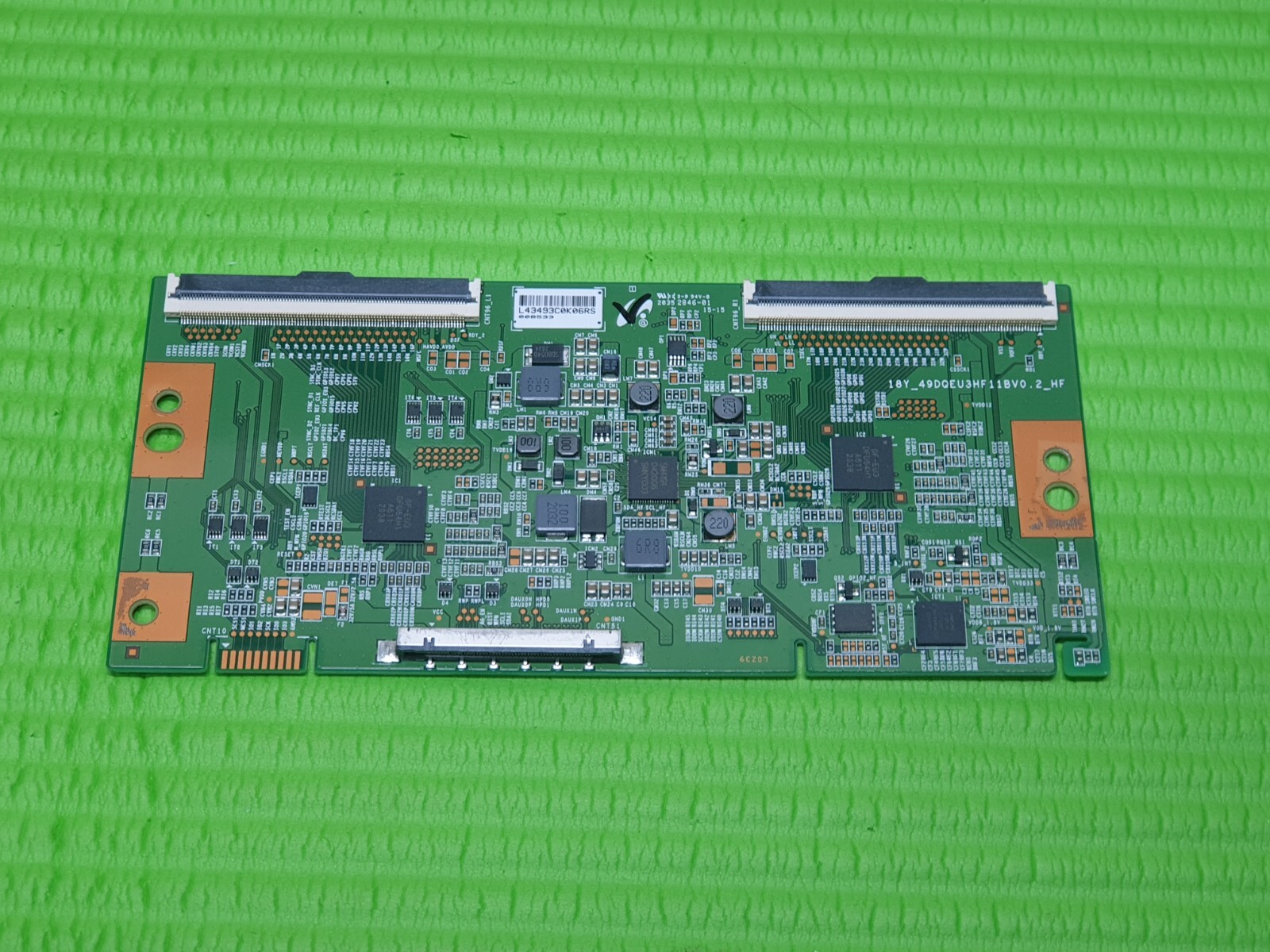 TCON LVDS BOARD SAMSUNG C49RG90SSU 49" TV 6871L-43493C 18Y_49DQEU3HF11BVO.2_HF