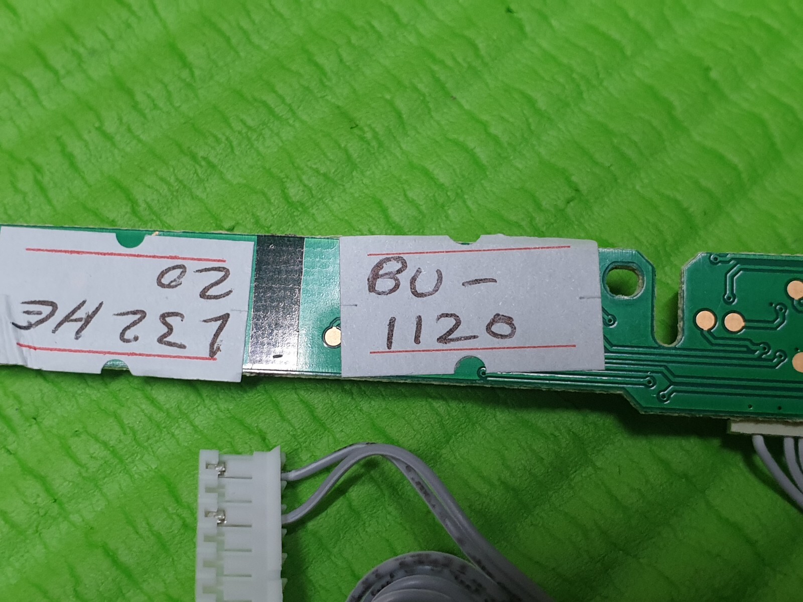 IR REMOTE CONTROL SENSOR UNIT + POWER BUTTON FOR LOGIK L32HE20 LED TV E347210 - Image 5