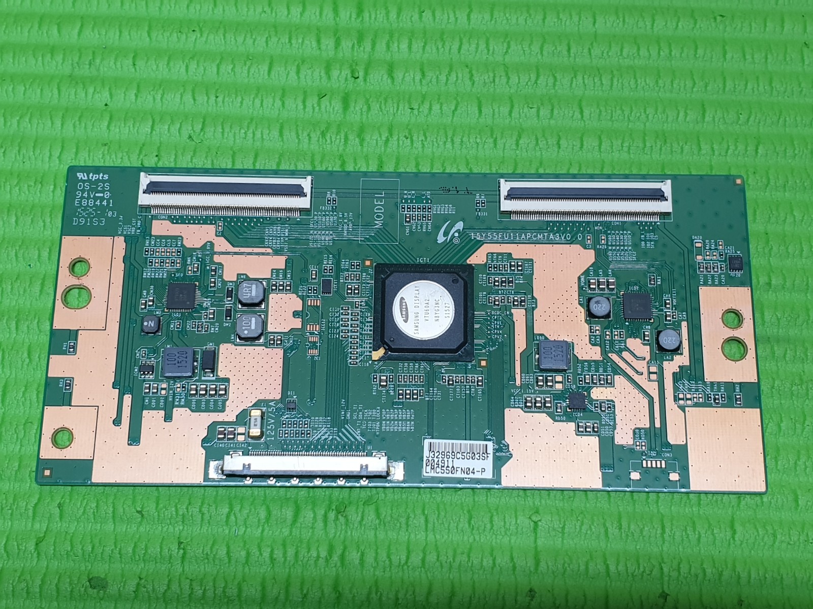 TCON LVDS BOARD FR PANASONIC TX-55CX680B 55" TV LJ94-32969C 15Y55FU11APCMTA3V0.0 - Image 2