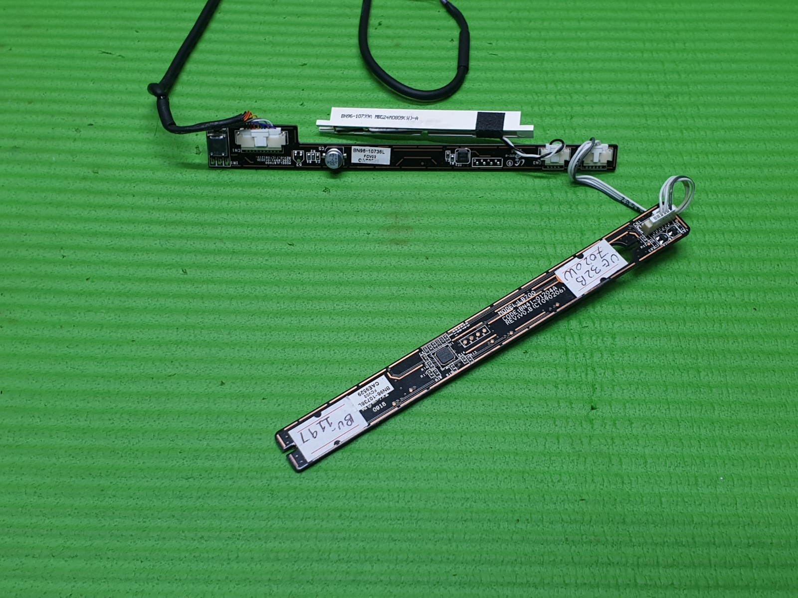 POWER SWITCH CONTROL KEY BUTTON UNIT IR SENSOR FOR SAMSUNG UE32B7000 32" LED TV - Image 2