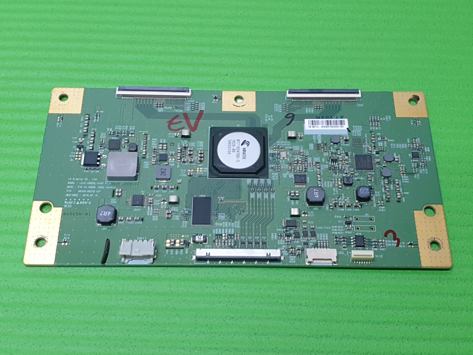 TCON LVDS BOARD FOR SONY KD-49XD8305 49" TV 6871L-4559D 6871L-4559E 6870C-0637B - Image 2