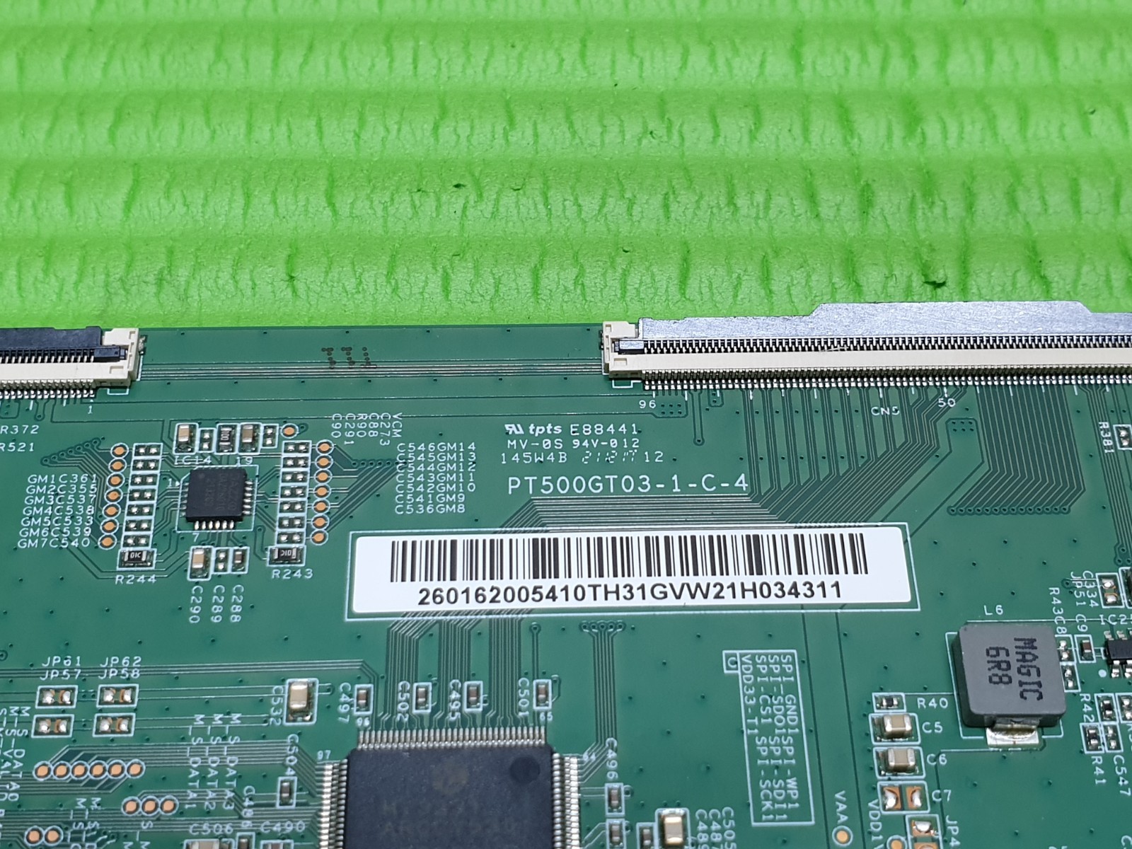 TCON LVDS BOARD FOR LG 50QNED816QE 50" LED TV PT500GT03-1-C-4 260162005410T - Image 3