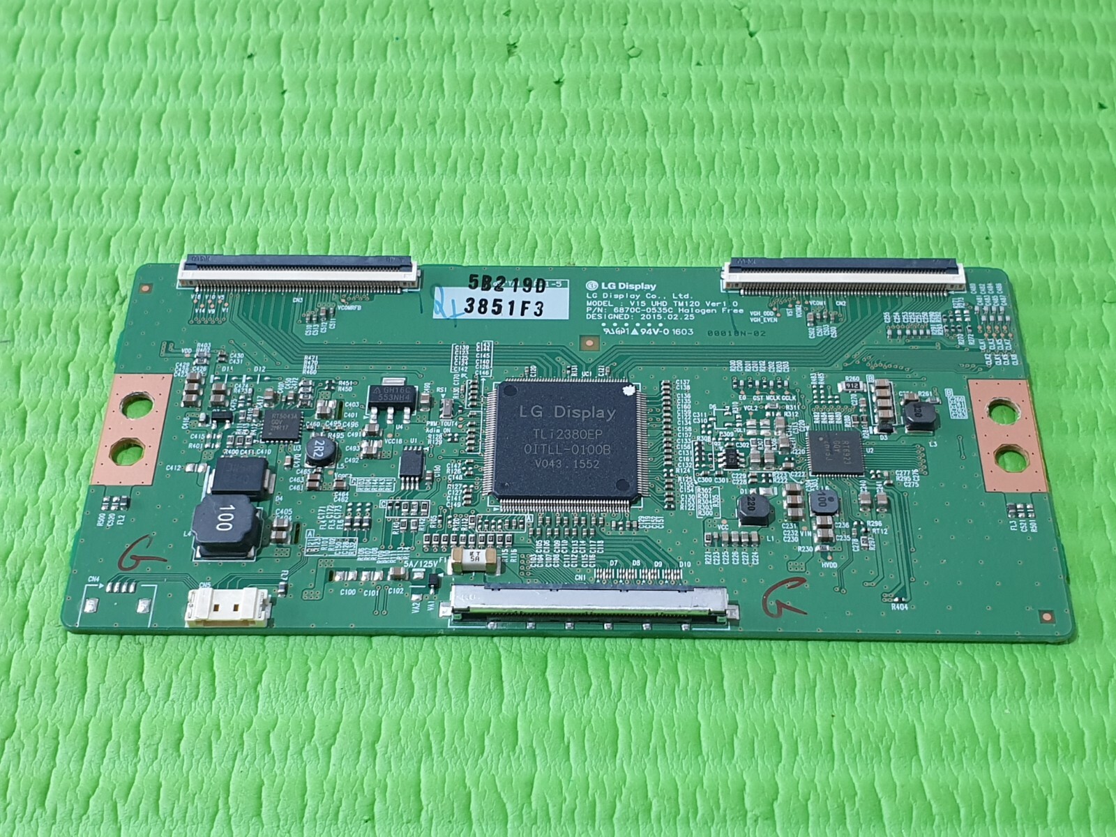 LVDS TCON BOARD FOR LG 55UF680V 55UF680 55" LED TV 6870C-0535C 6871L-3851F - Image 3