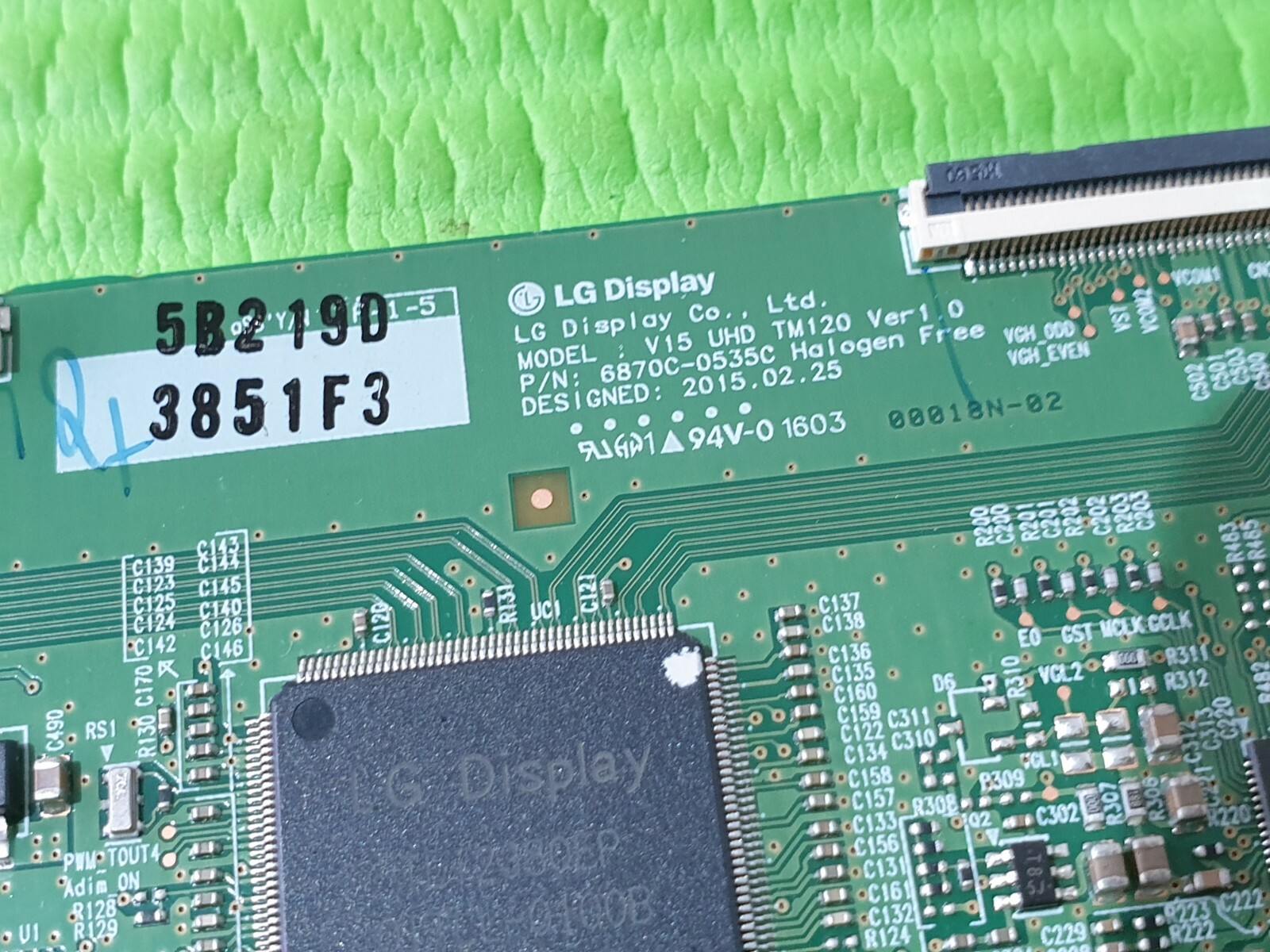 LVDS TCON BOARD FOR LG 55UF680V 55UF680 55" LED TV 6870C-0535C 6871L-3851F - Image 4