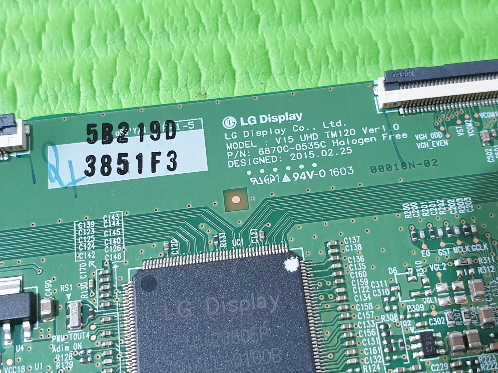 LVDS TCON BOARD FOR LG 55UF680V 55UF680 55" LED TV 6870C-0535C 6871L-3851F - Image 5