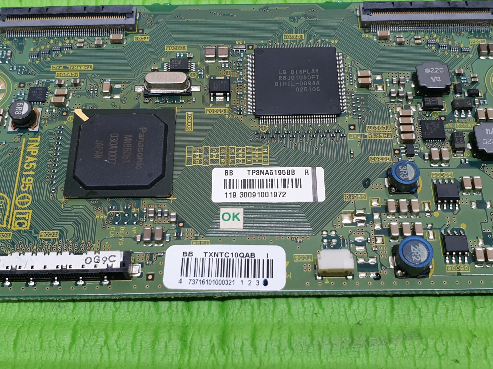 TCON LVDS BOARD FOR PANASONIC TX-L32D28BPA 32" LED TV TXNTC10QAB TNPA5195 1 TC - Image 2