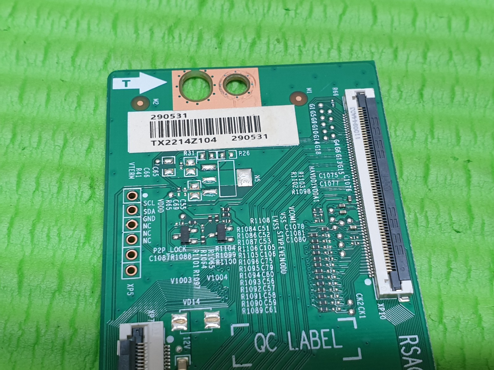 TCON LVDS BOARD FOR HISENSE 55A6GTUK 55" LED TV RSAG7.820.11117/ROH 290531 - Image 3