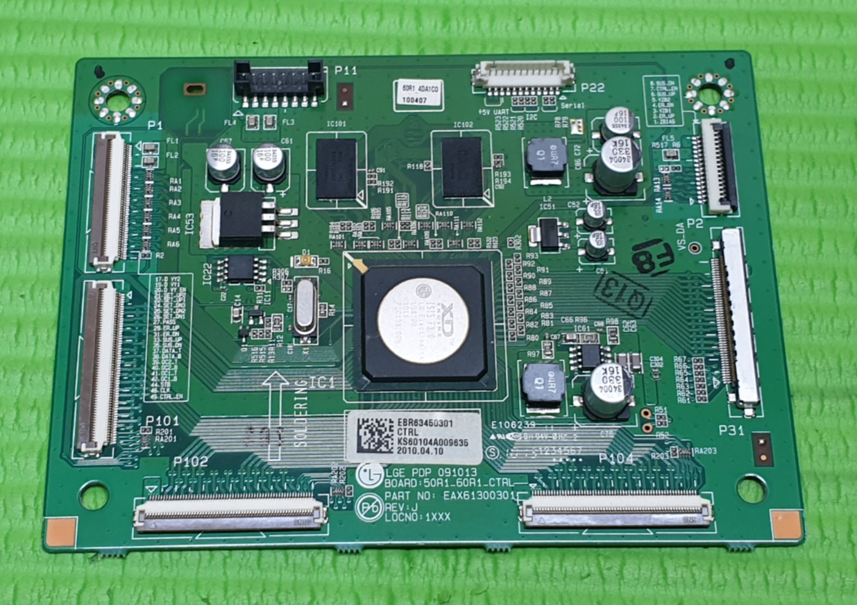 TCON LVDS BOARD FOR LG 60PK250 60" TV EBR63450301 EAX61300301 REV:J