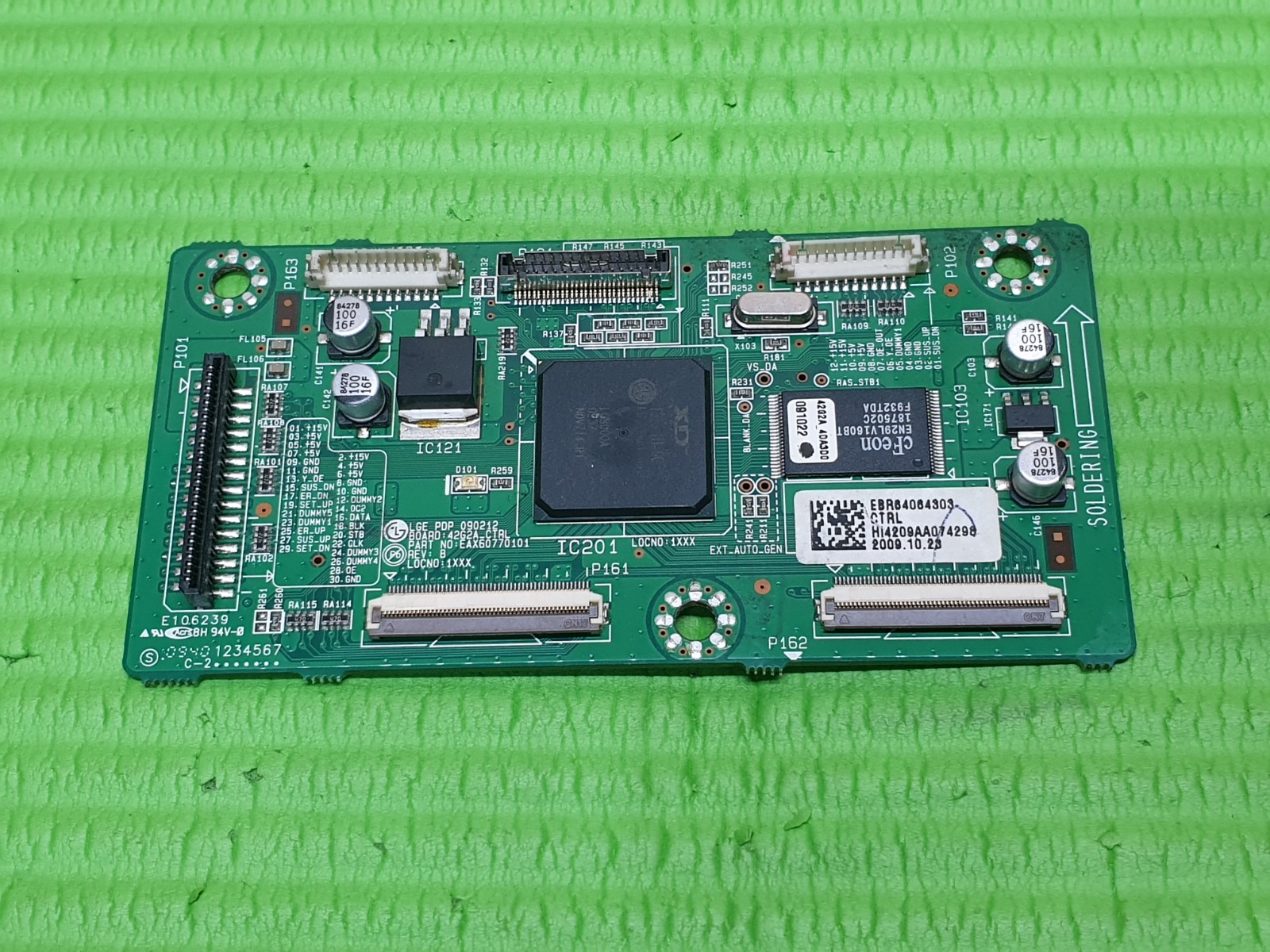 TCON LVDS BOARD FOR LG 42PQ3000 42" LED TV EBR64064303 EAX60770101 REV:B - Image 2