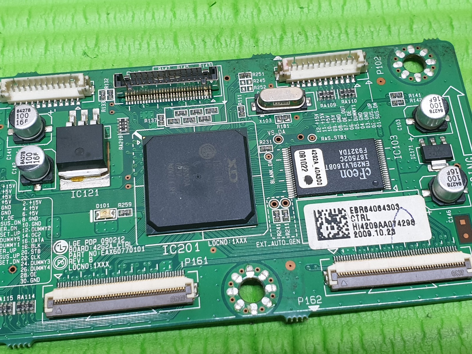 TCON LVDS BOARD FOR LG 42PQ3000 42" LED TV EBR64064303 EAX60770101 REV:B - Image 3