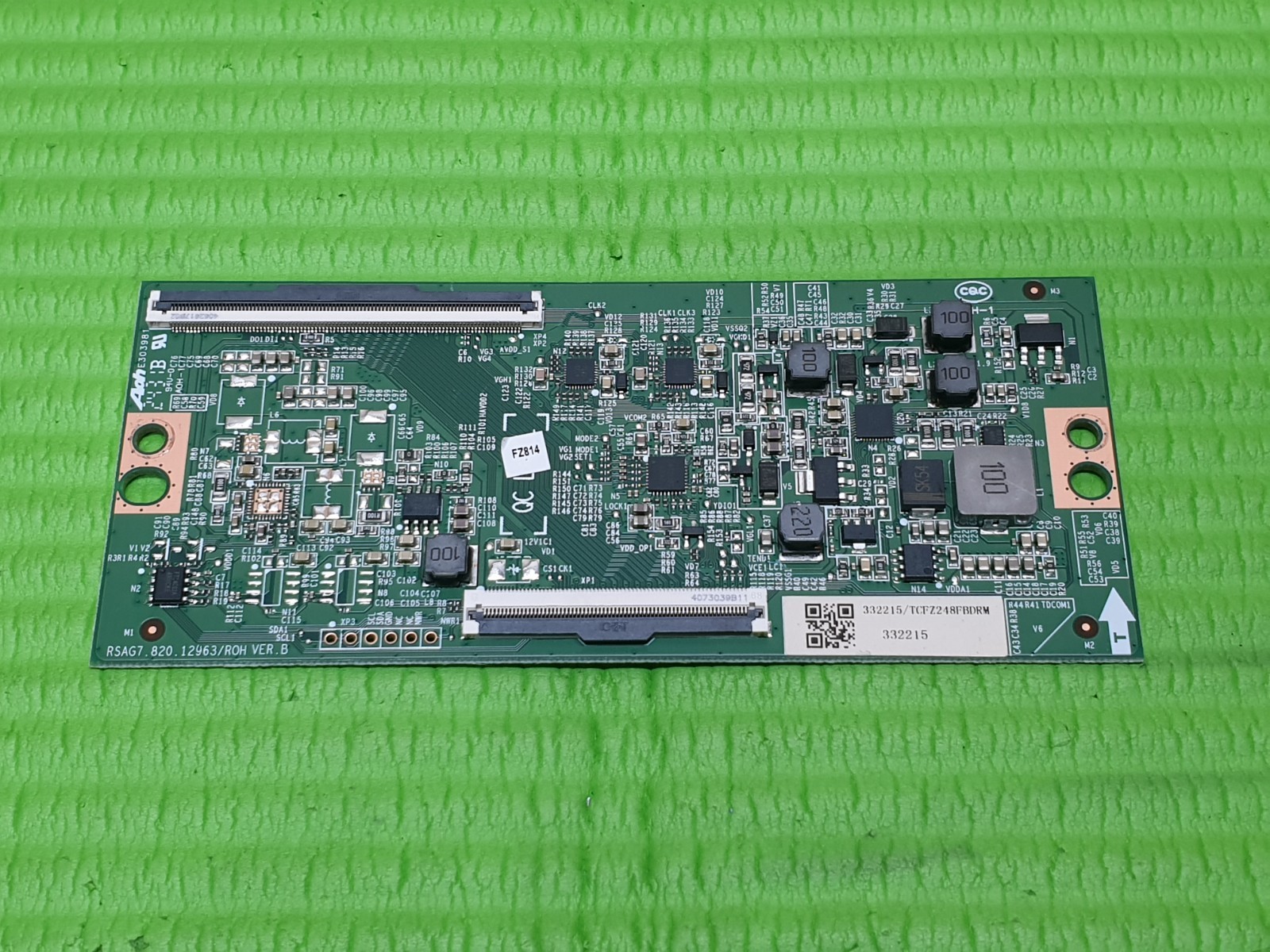 TCON LVDS BOARD FOR HISENSE 55E7NQTUK 55" LED TV RSAG7.820.12963/ROH 332215