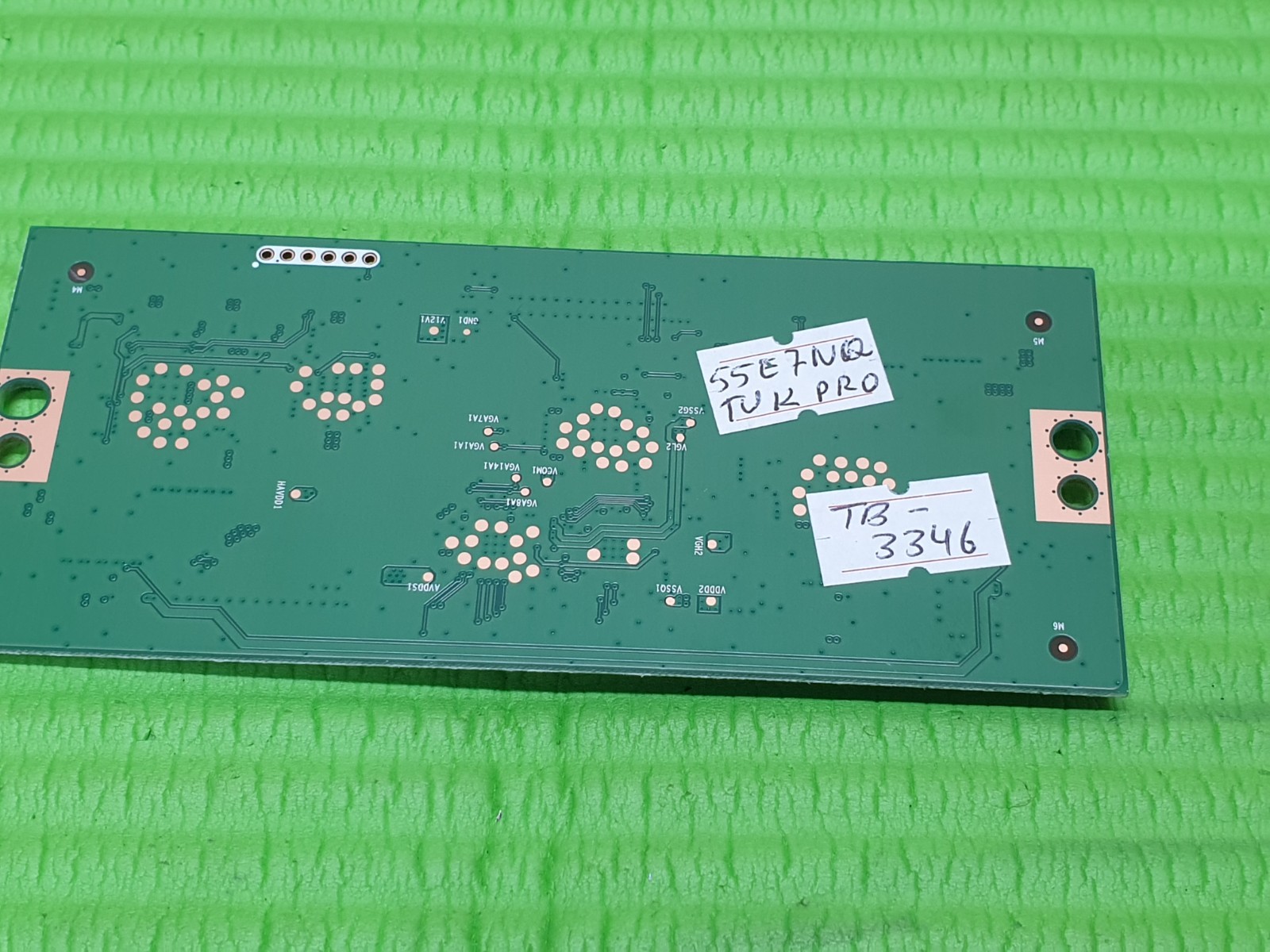 TCON LVDS BOARD FOR HISENSE 55E7NQTUK 55" LED TV RSAG7.820.12963/ROH 332215 - Image 3