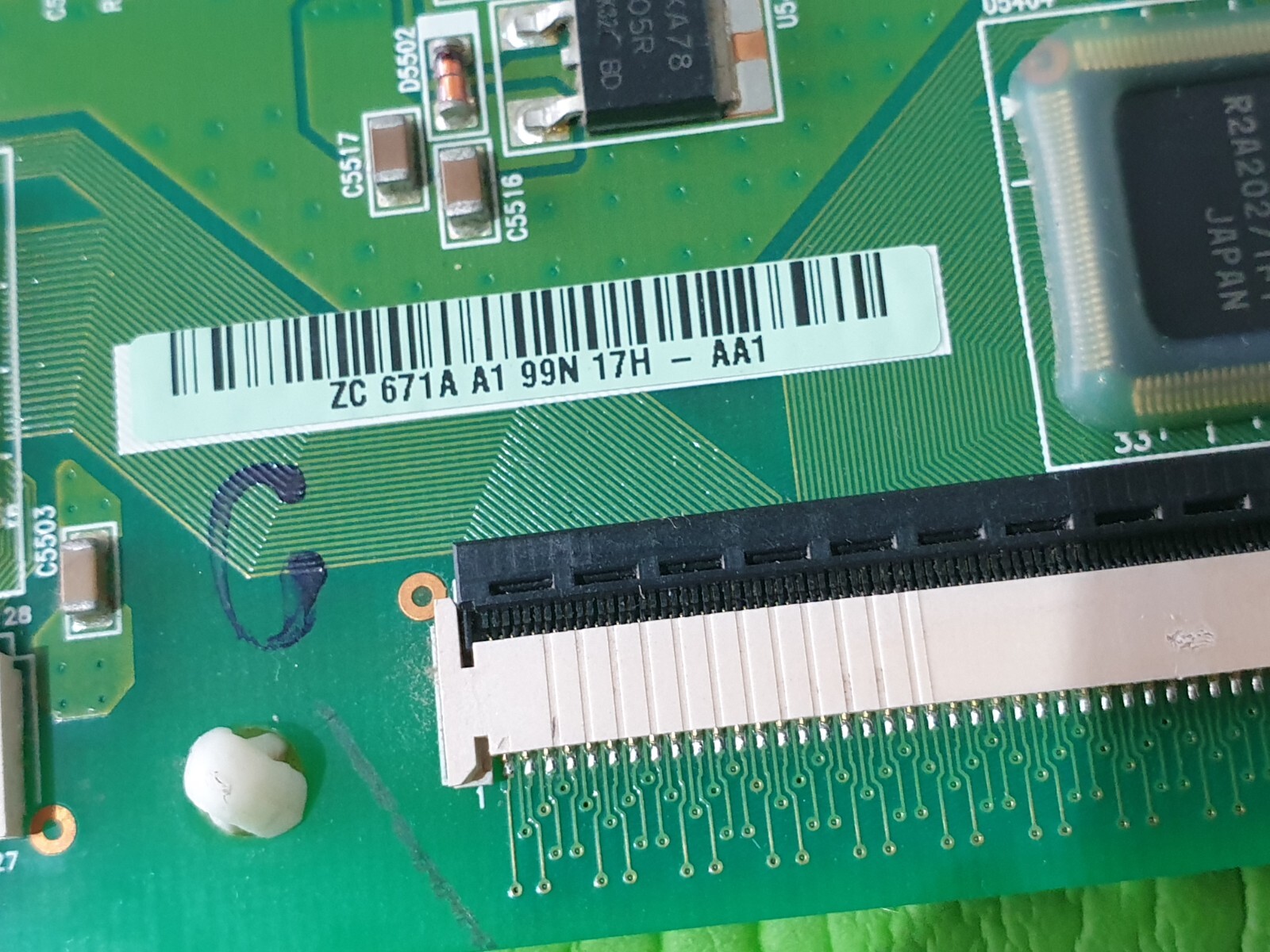 BUFFER BOARD FOR PS42B451B2W PS42B451B2W TV LJ41-06616A LJ92-01671A REV:R1.2 AA1 - Image 5