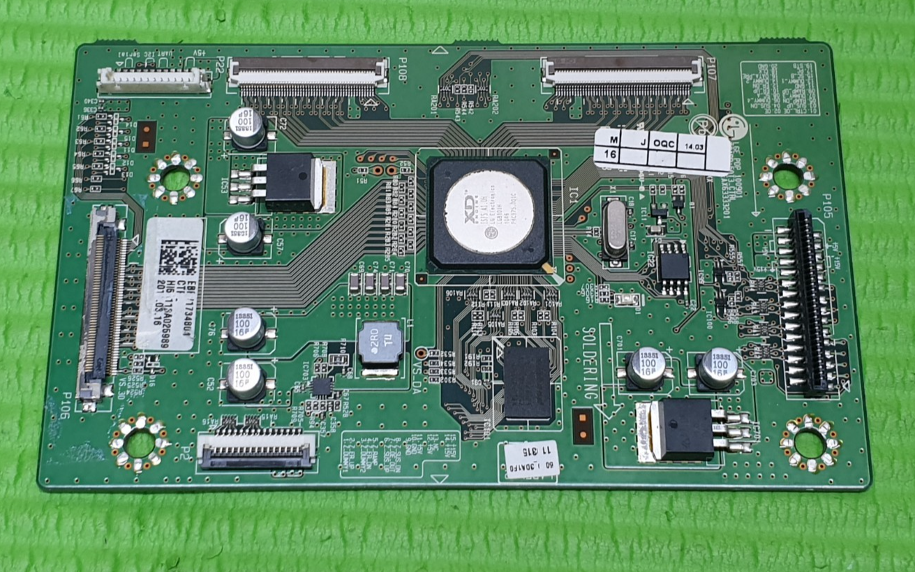 TCON LVDS BOARD FOR LG 50PW450T 50" PLASMA TV EAX63333201 EBR1734804