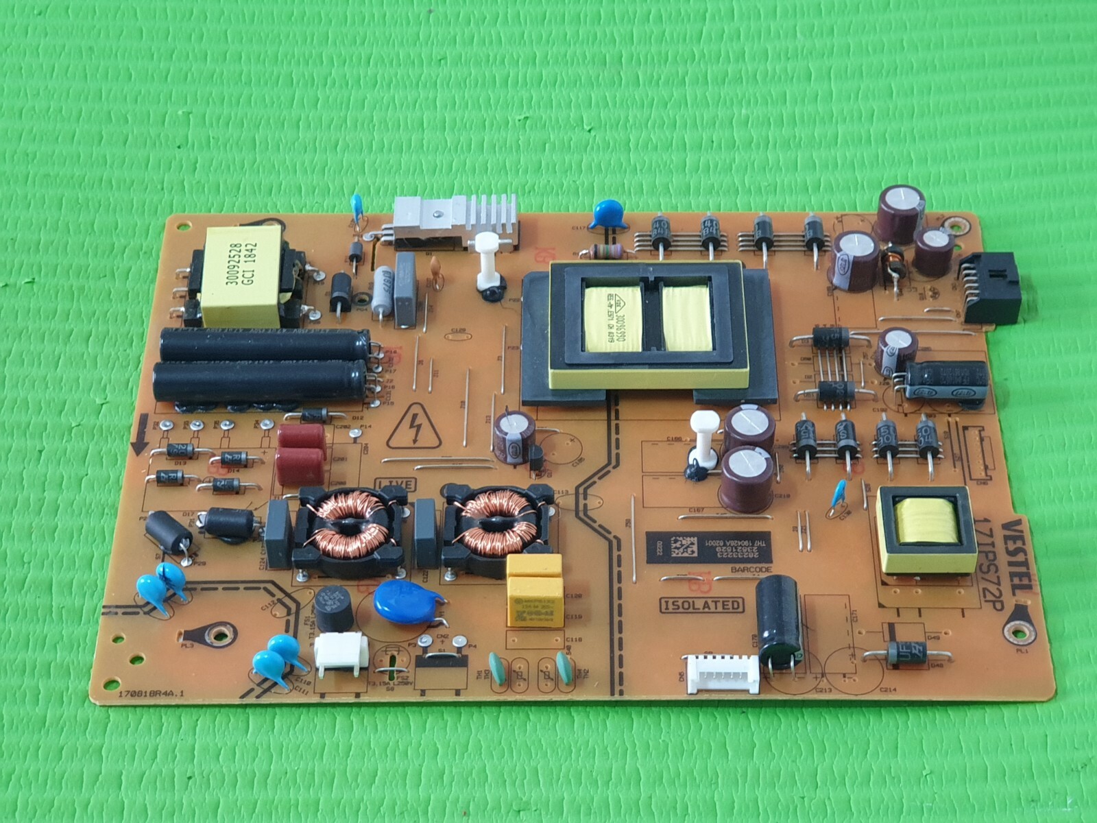 POWER SUPPLY BOARD PSU FOR PANASONIC VESTEL 43" LED TV TV 17IPS72P 23521529