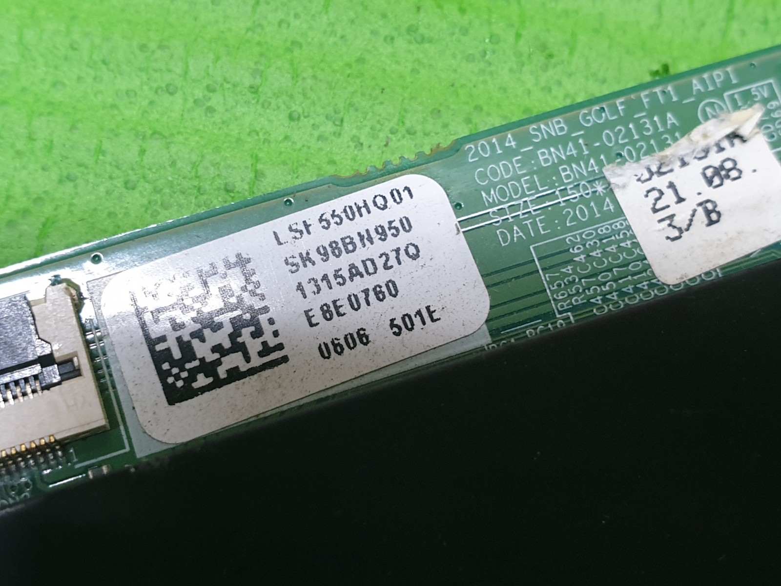 TCON LVDS BOARD SAMSUNG UE55H7000ST 55" LED TV BN95-01315A BN41-02131A LSF550HQ1 - Image 3