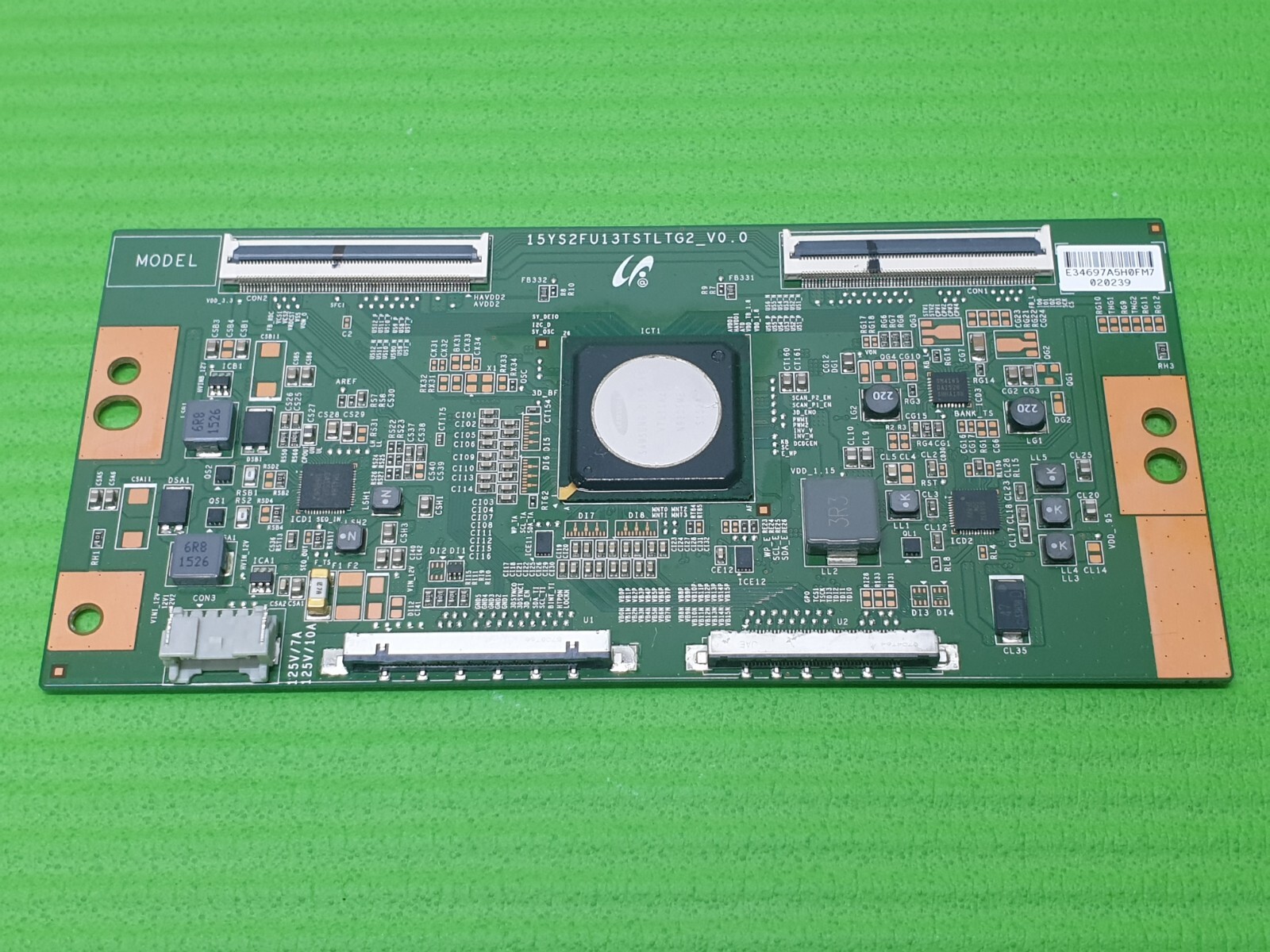 TCON LVDS BOARD SONY KD-55X8509C 55" TV LED 15YS2FU13TSTLTG2_V0.0 LJ94-34697D