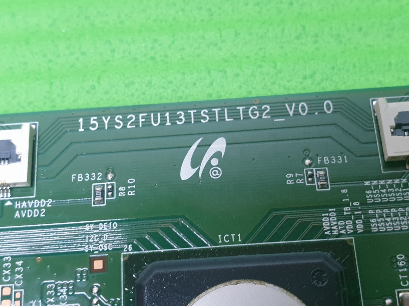 TCON LVDS BOARD SONY KD-55X8509C 55" TV LED 15YS2FU13TSTLTG2_V0.0 LJ94-34697D - Image 3