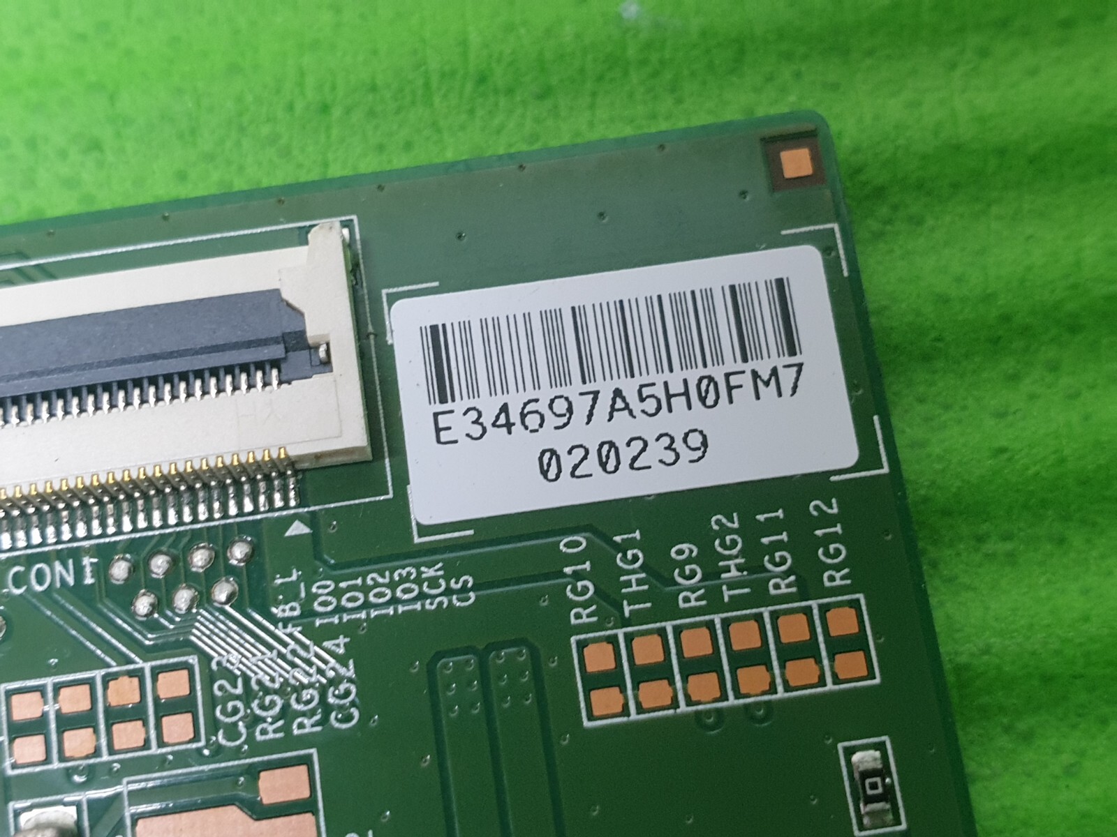 TCON LVDS BOARD SONY KD-55X8509C 55" TV LED 15YS2FU13TSTLTG2_V0.0 LJ94-34697D - Image 4