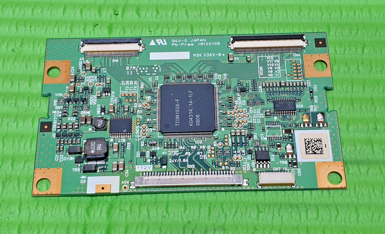 TCON LVDS BOARD FOR PANASONIC TX-32LXD80 32" LED TV 19100105 MDK 336V-0