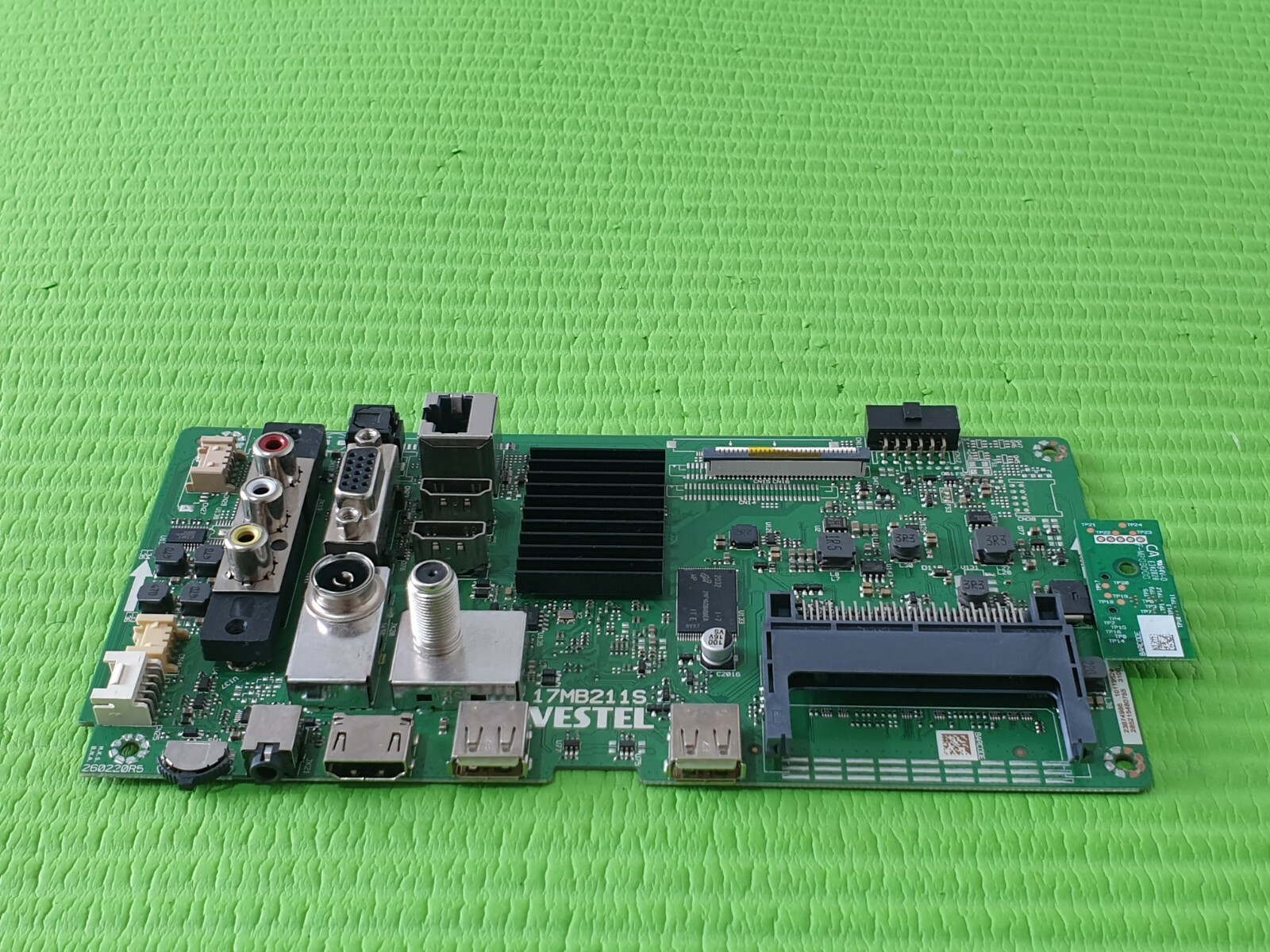 MAIN BOARD MB FOR TOSHIBA 32W3863DB 32" TV 17MB211S 23674986 SCREEN:PT320AT02-2