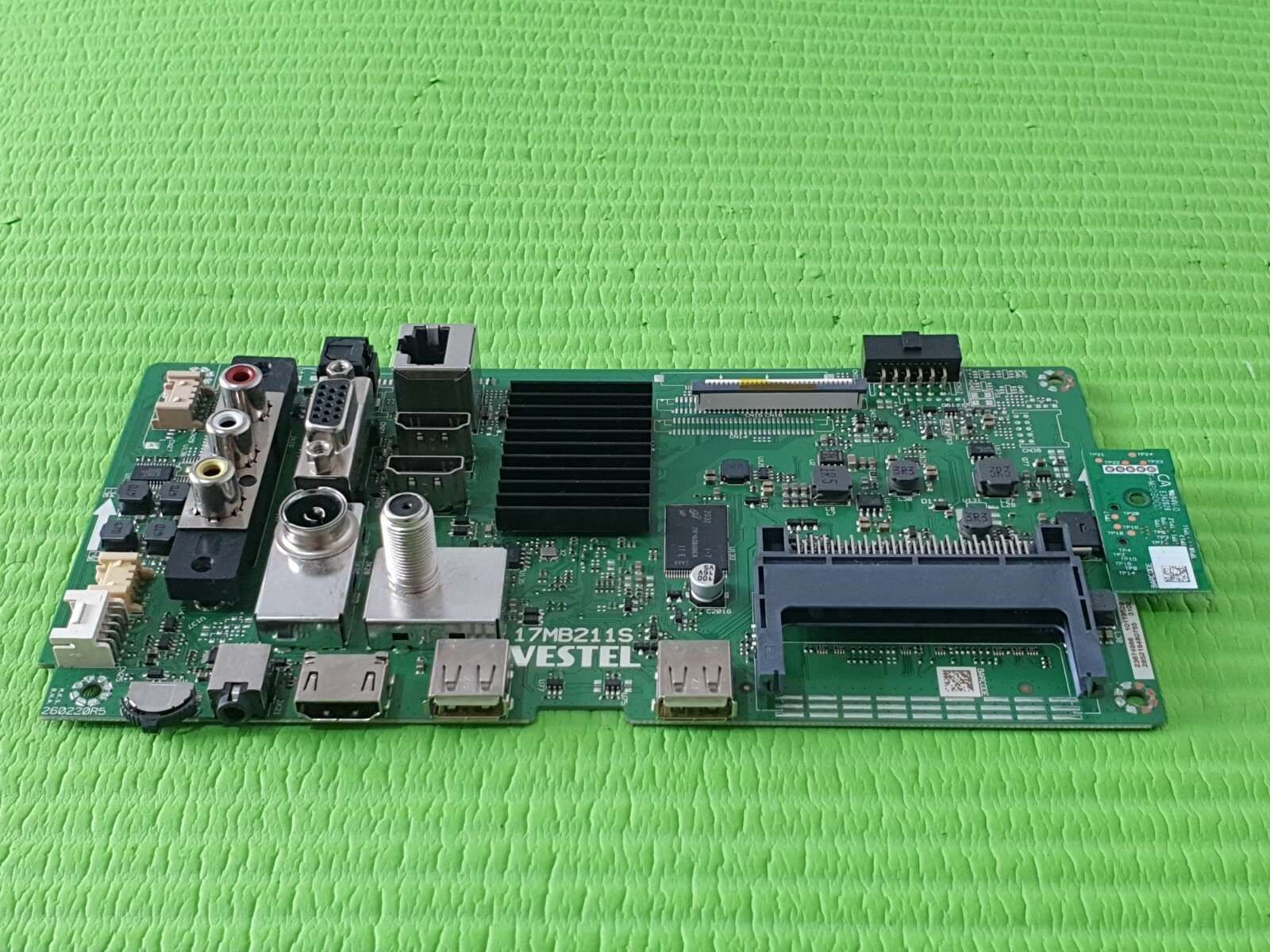 MAIN BOARD MB FOR TOSHIBA 32W3863DB 32" TV 17MB211S 23674986 SCREEN:PT320AT02-2 - Image 2