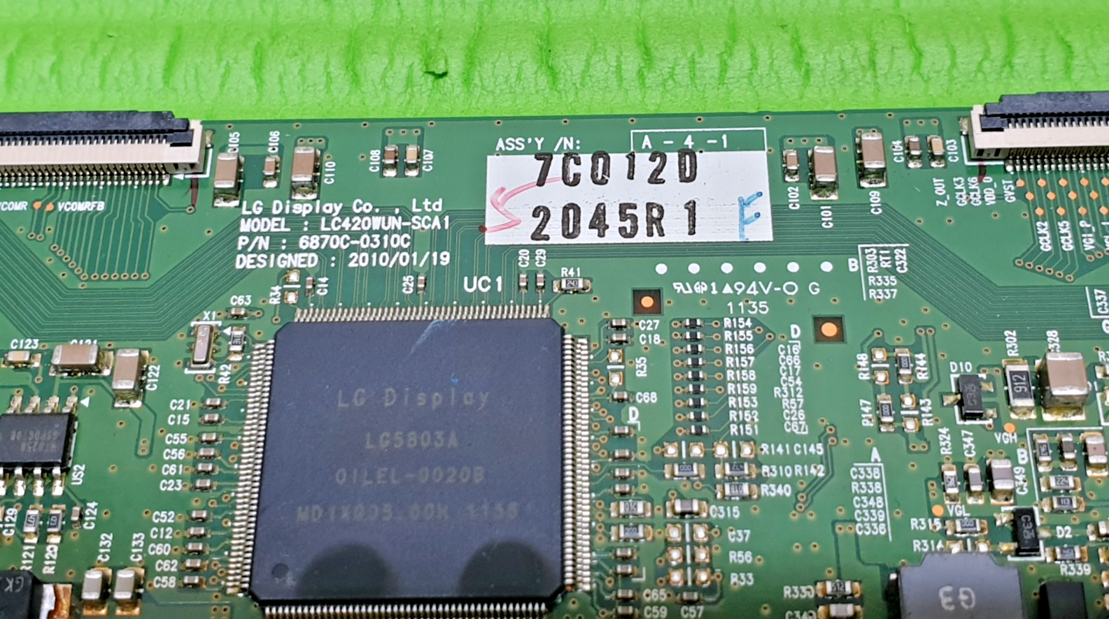 TCON LVDS BOARD FOR JVC LT-42TG30J 42" LED TV 6871L-2045R 6870C-0310C LC420WUN - Image 3