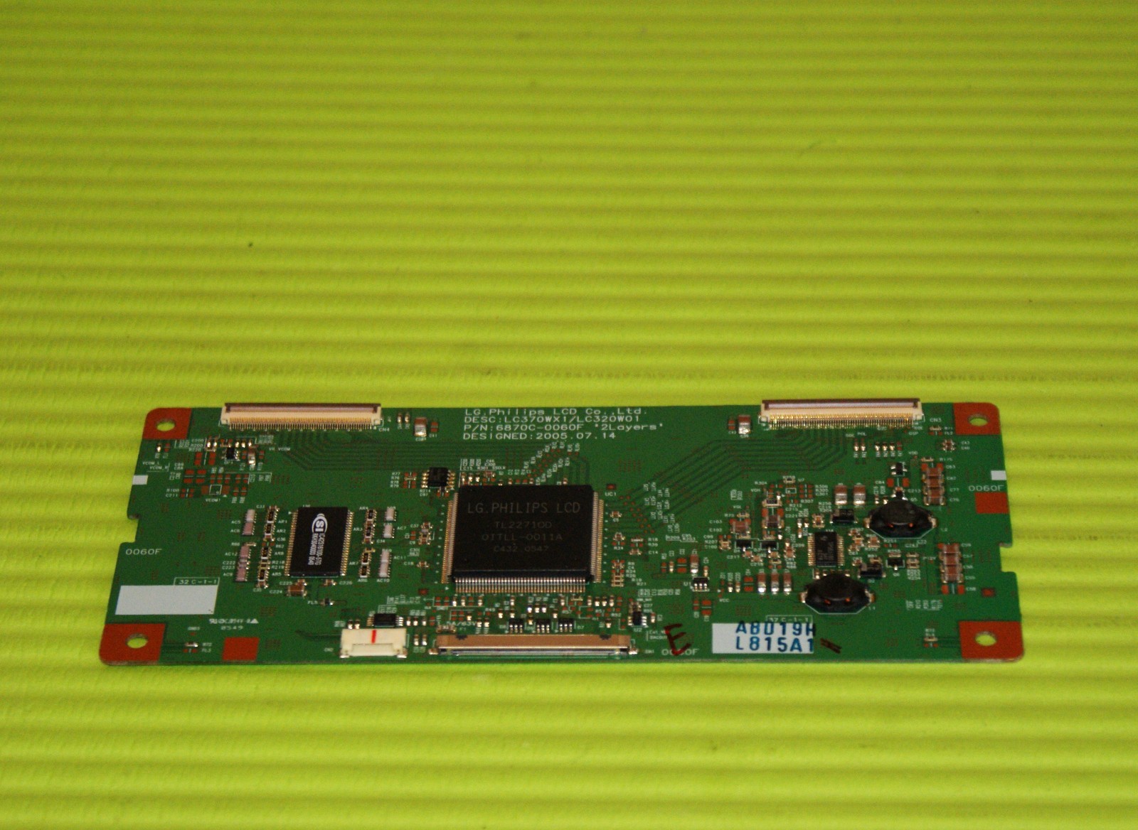 TCON LVDS LOGIK BOARD FOR LG RZ-37LZ50 RZ-37LZ55 TV 6870C-0060F 6871L-L815A