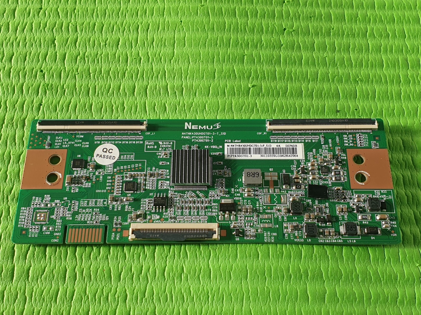 LVDS TCON BOARD FOR JVC LT-43CF890 B 43" TV N4THK430UHDGT01-3-T_S1D PT430GT01-3 - Image 3