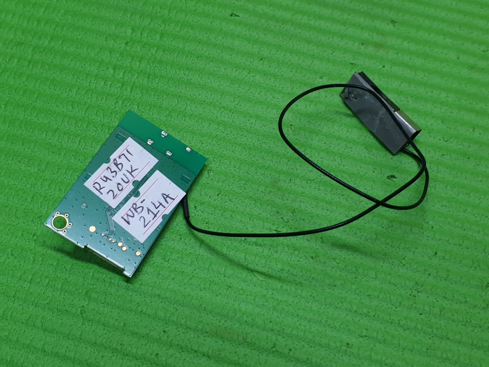 WIFI MODULE BOARD FOR HISENSE R65B7120UK R43B7120UK LED TV WCOHR2601 REV: V01 - Image 3