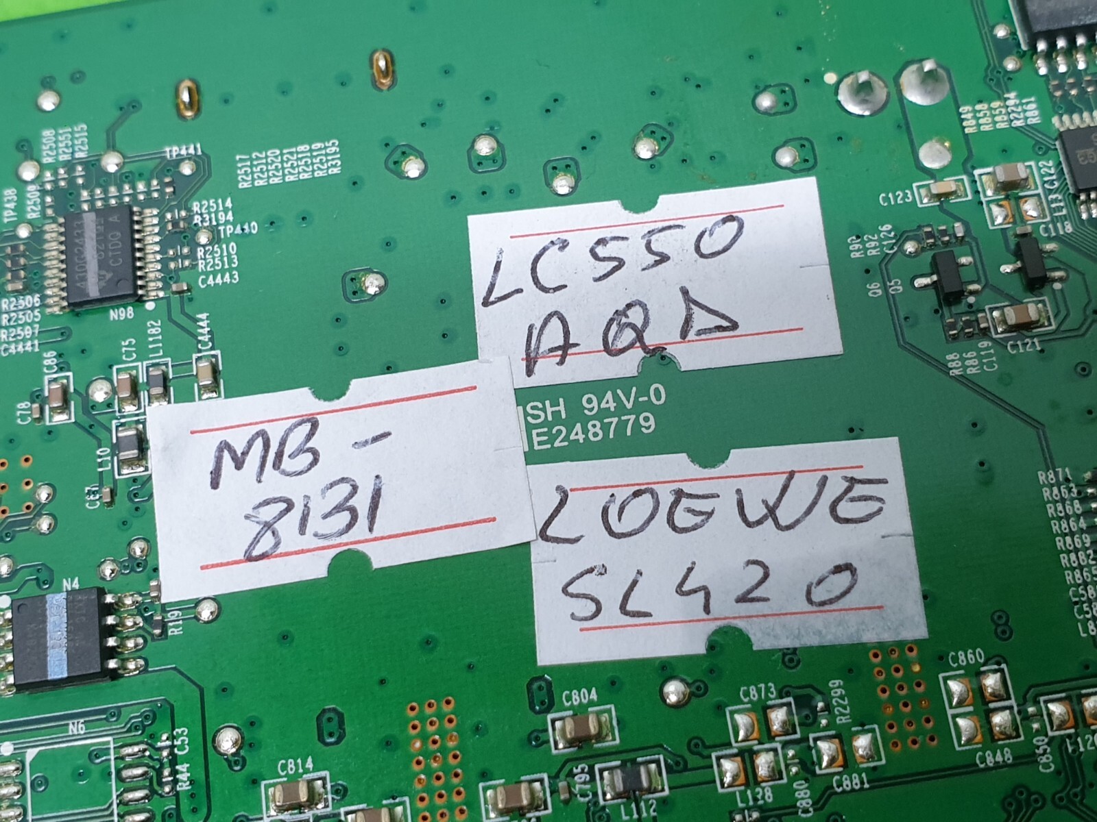MAIN BOARD FOR LOEWE SL420 TV RSAG7.820.6975/ROH 72615 SCREEN:LC550AQD - Image 4