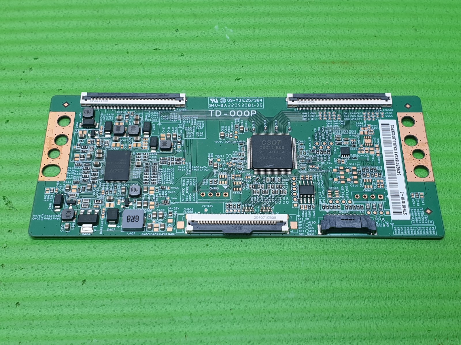 LVDS TCON BOARD FOR SHARP 55FL1KA POLAROID P55UF1952U 55" TV TD-000P ST5461D18-2