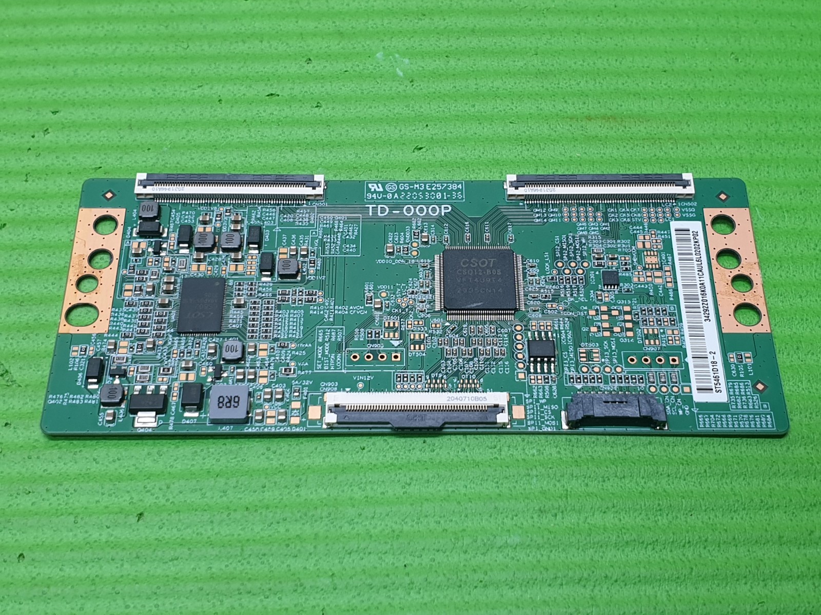 LVDS TCON BOARD FOR SHARP 55FL1KA POLAROID P55UF1952U 55" TV TD-000P ST5461D18-2 - Image 2