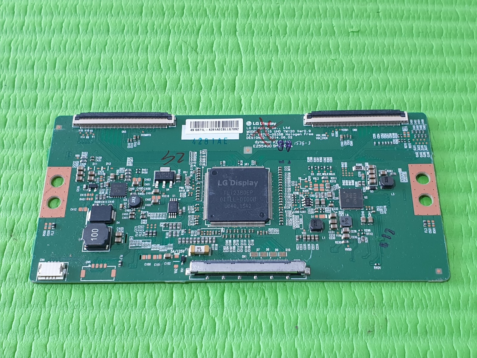 TCON LVDS 55U6663DB LT-55C870 B 55HK6T74U LUX015500U TV 6870C-0535B 6871l-4281A