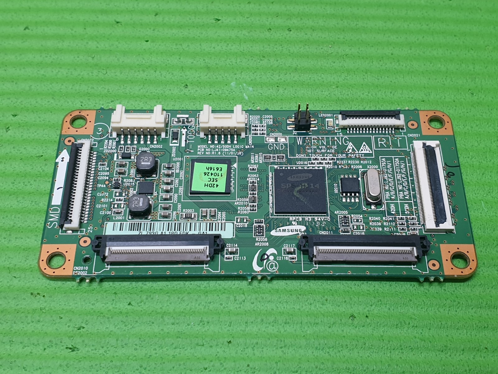 LVDS TCON BOARD FR SAMSUNG PS43D490A1W PS43D450A2W TV LJ41-09475A LJ92-01793G A1