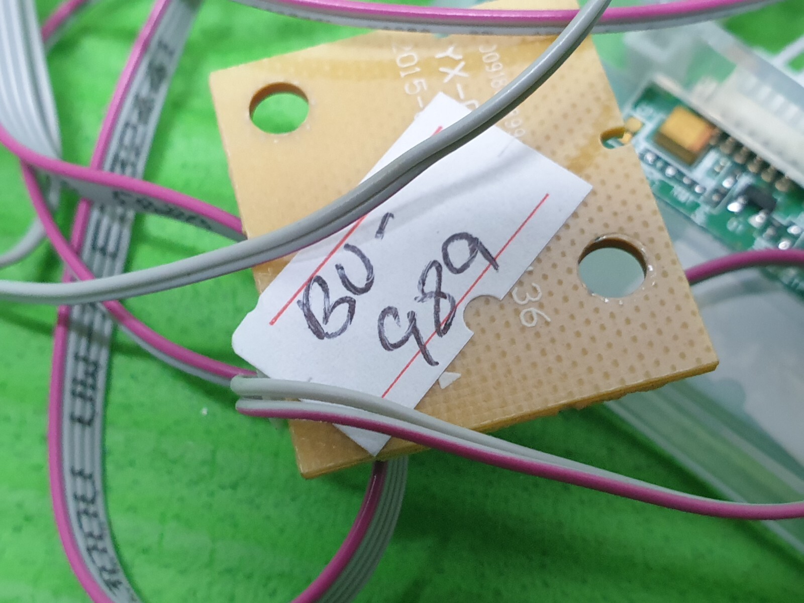 IR REMOTE CONTROL SENSOR UNIT + POWER BUTTON FOR SHARP LC-49XUF8772K 49" LED TV - Image 4