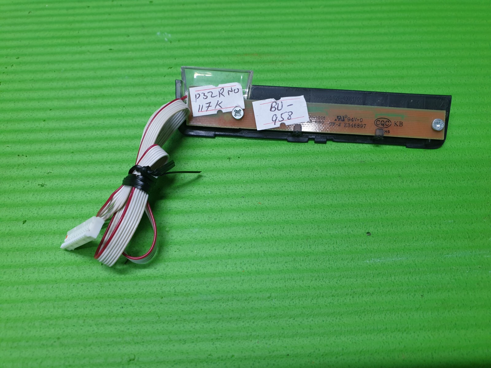 IR REMOTE CONTROL SENSOR UNIT + POWER BUTTON FOR POLAROID P32RN0117K 32" LED TV - Image 3