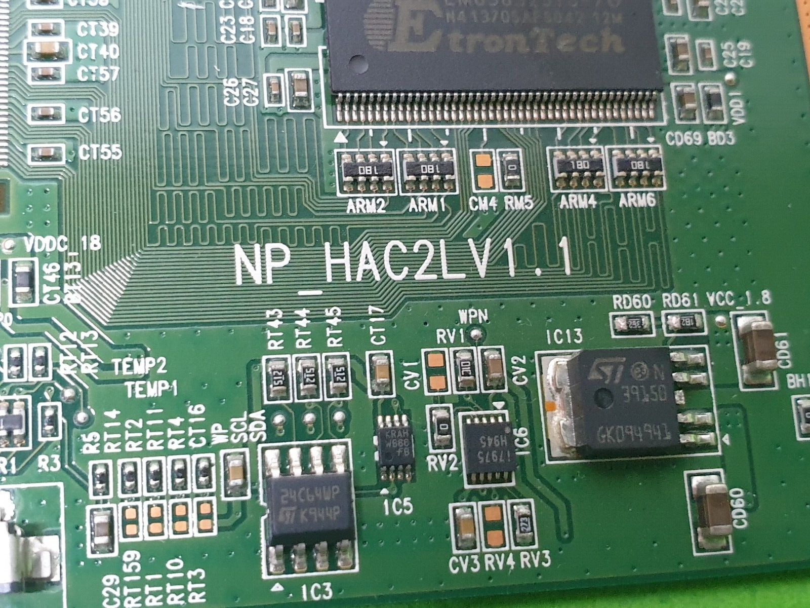 TCON LVDS BOARD FOR SONY KDL-40S5500 KDL-40V5500 40" LED TV NP_HAC2LV1.1 02814E - Image 3