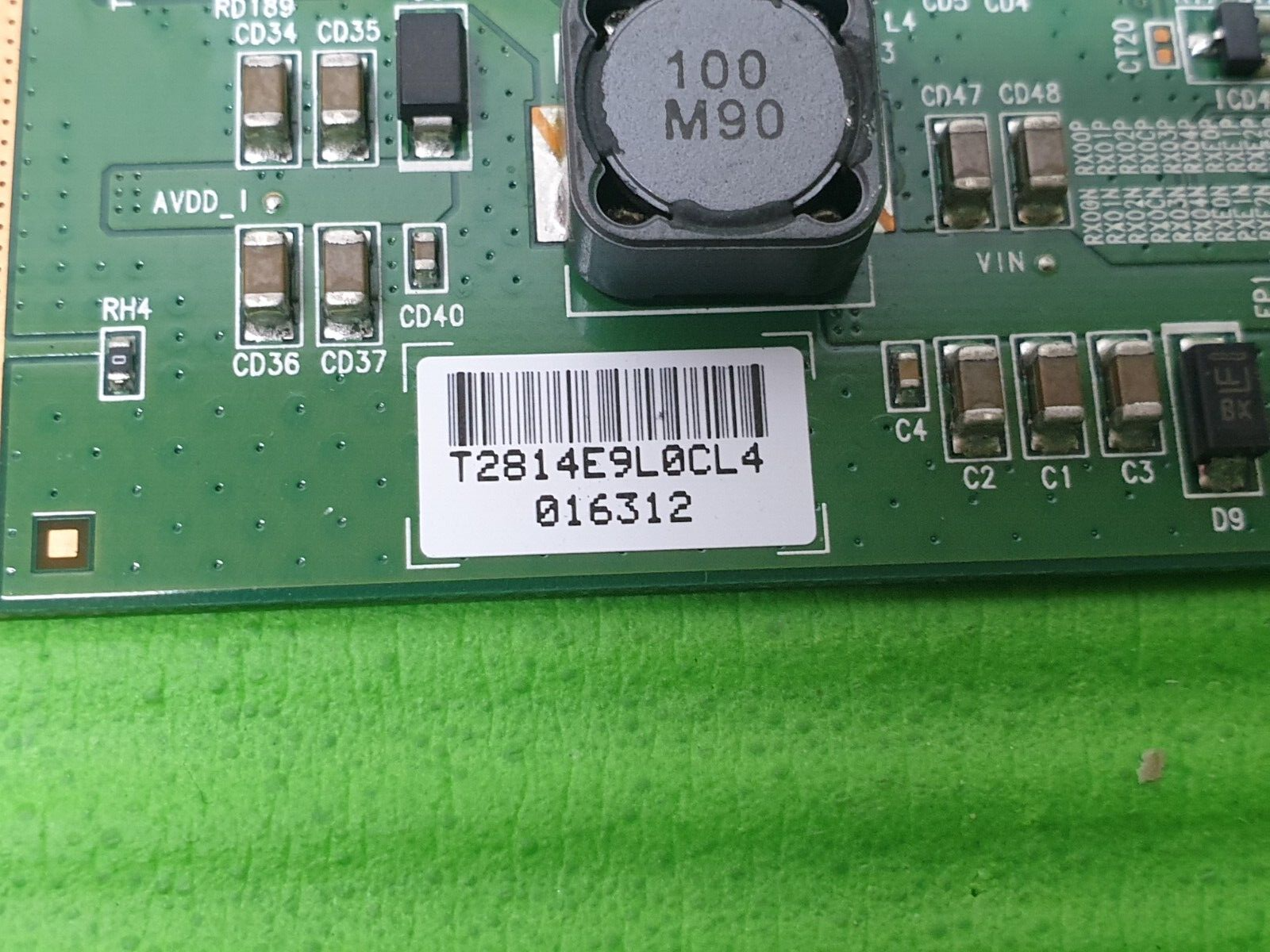 TCON LVDS BOARD FOR SONY KDL-40S5500 KDL-40V5500 40" LED TV NP_HAC2LV1.1 02814E - Image 4