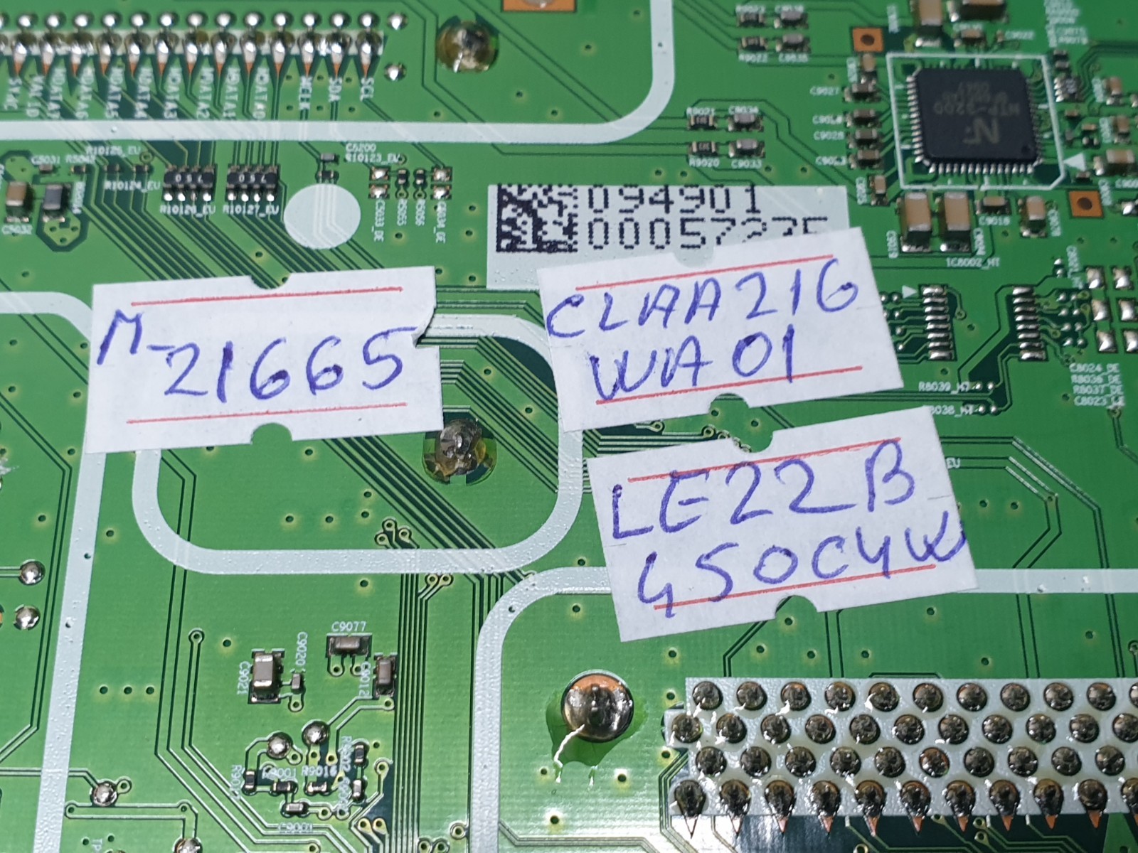MAIN BOARD MB SAMSUNG LE22B450C4W TV BN41-01171C BN94-02703R SCREEN:CLAA216WA01 - Image 4