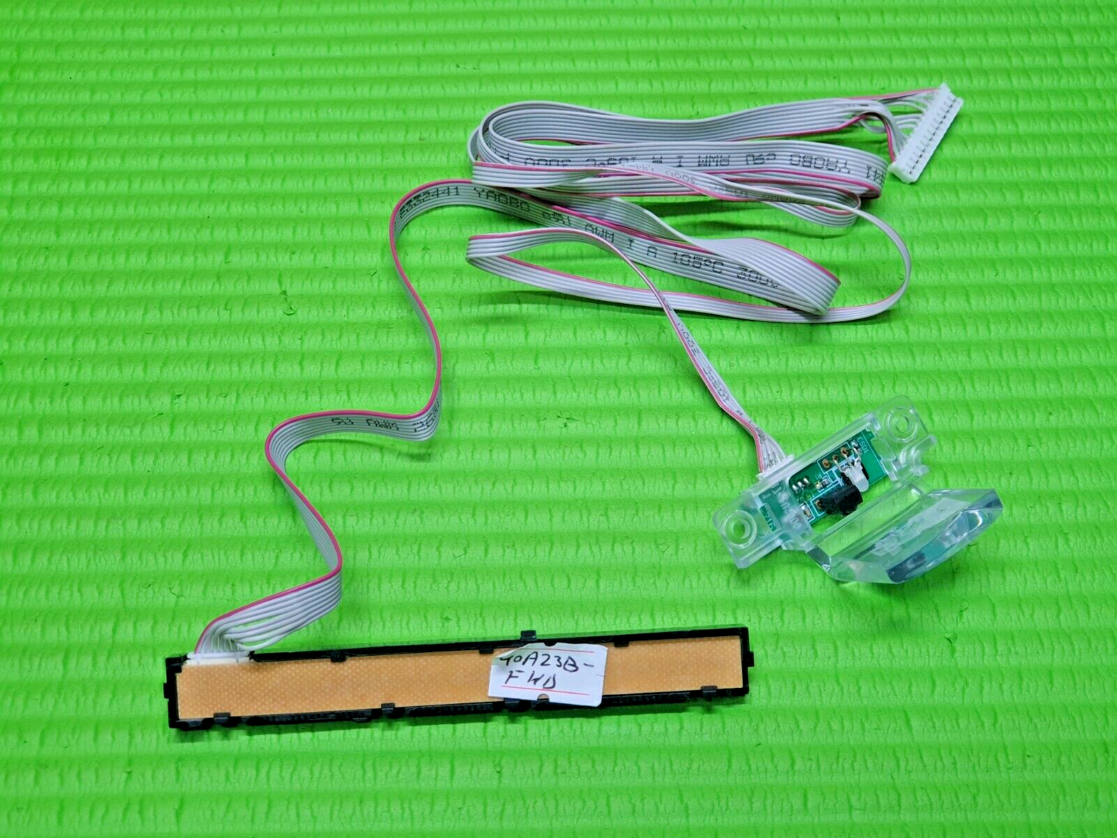 IR REMOTE CONTROL SENSOR UNIT + POWER BUTTON FOR TECHNIKA 40A23B-FHD 40" LED TV - Image 2
