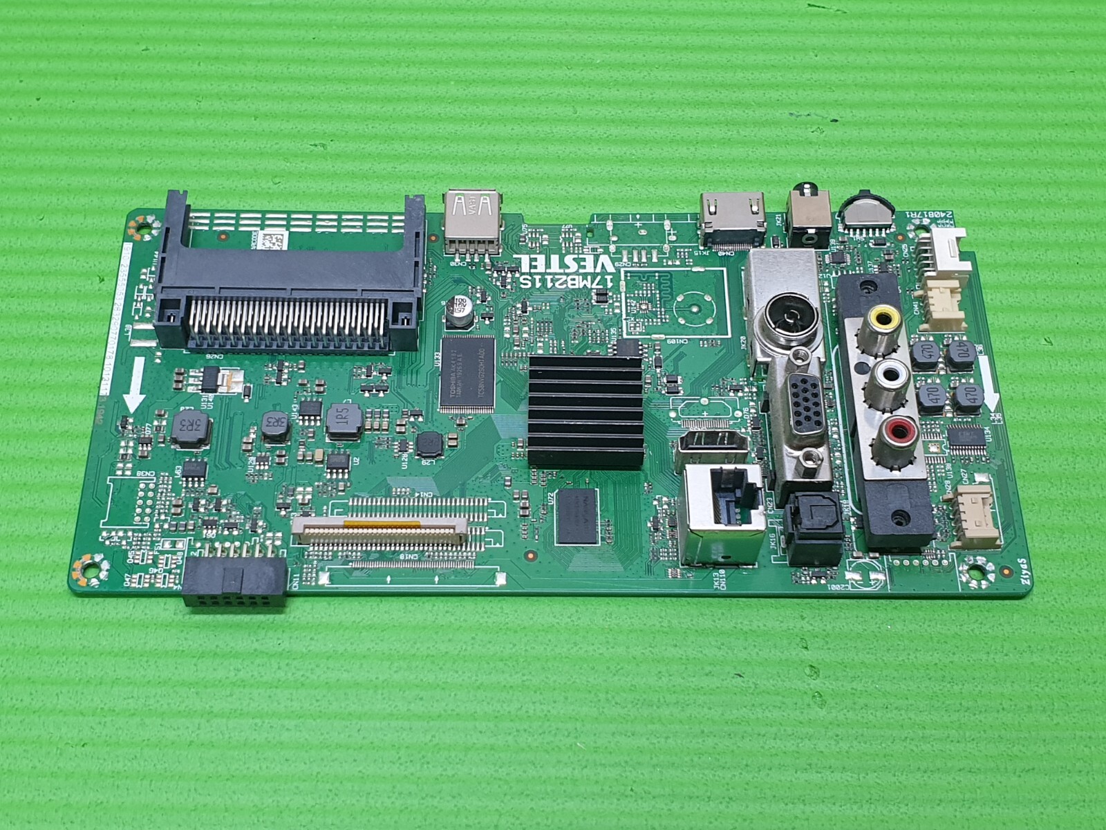 MAIN AV BOARD MB JVC LT-32C691 32" LED TV 17MB211S 23555053 SCREEN:LSC320AN10 - Image 3