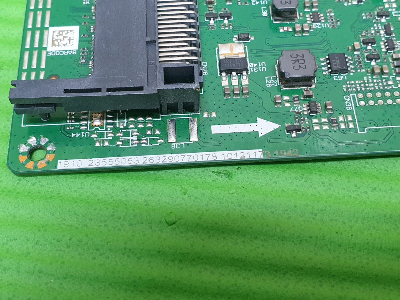 MAIN AV BOARD MB JVC LT-32C691 32" LED TV 17MB211S 23555053 SCREEN:LSC320AN10 - Image 4