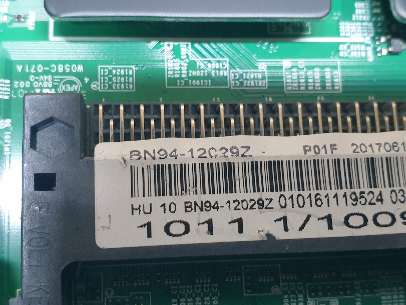 MAIN AV BOARD MB SAMSUNG UE55MU7070T TV BN41-02570A BN94-12029Z SCREEN:T550QVR08 - Image 3