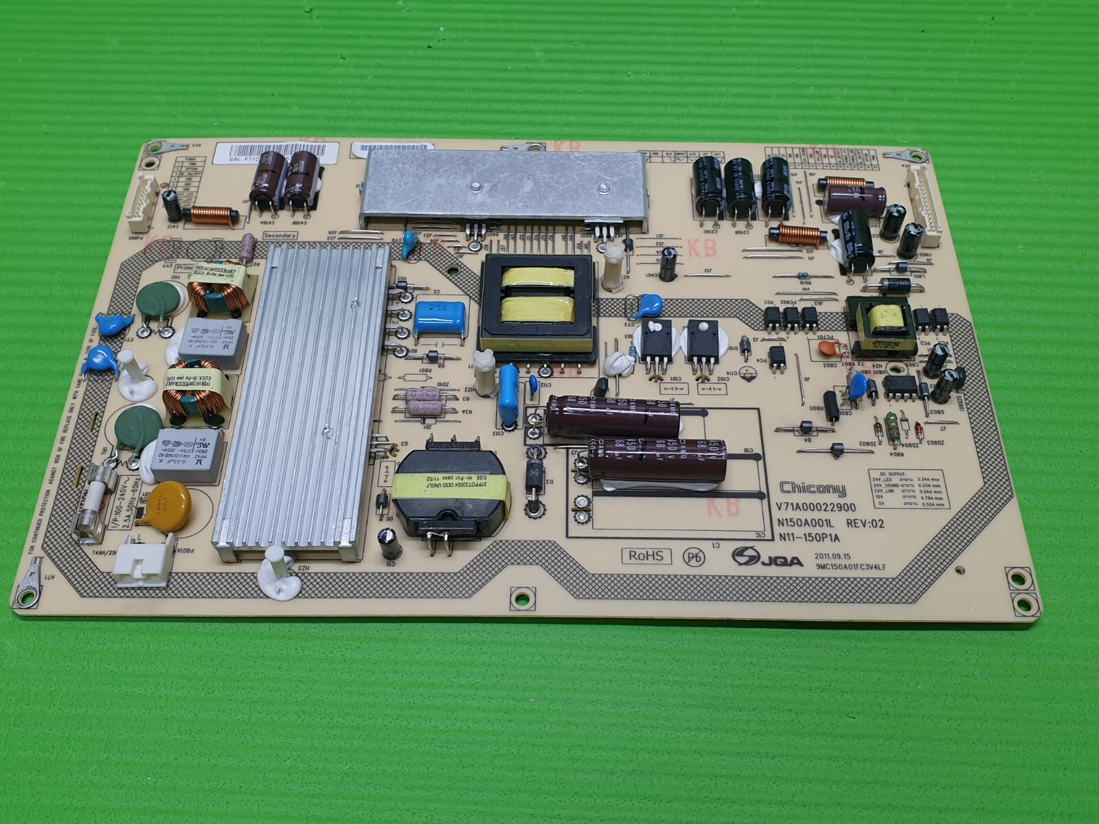 POWER SUPPLY BOARD PSU TOSHIBA 46TL968 40TL963 40RL953 40TL868 TV V71A00022900 - Image 2