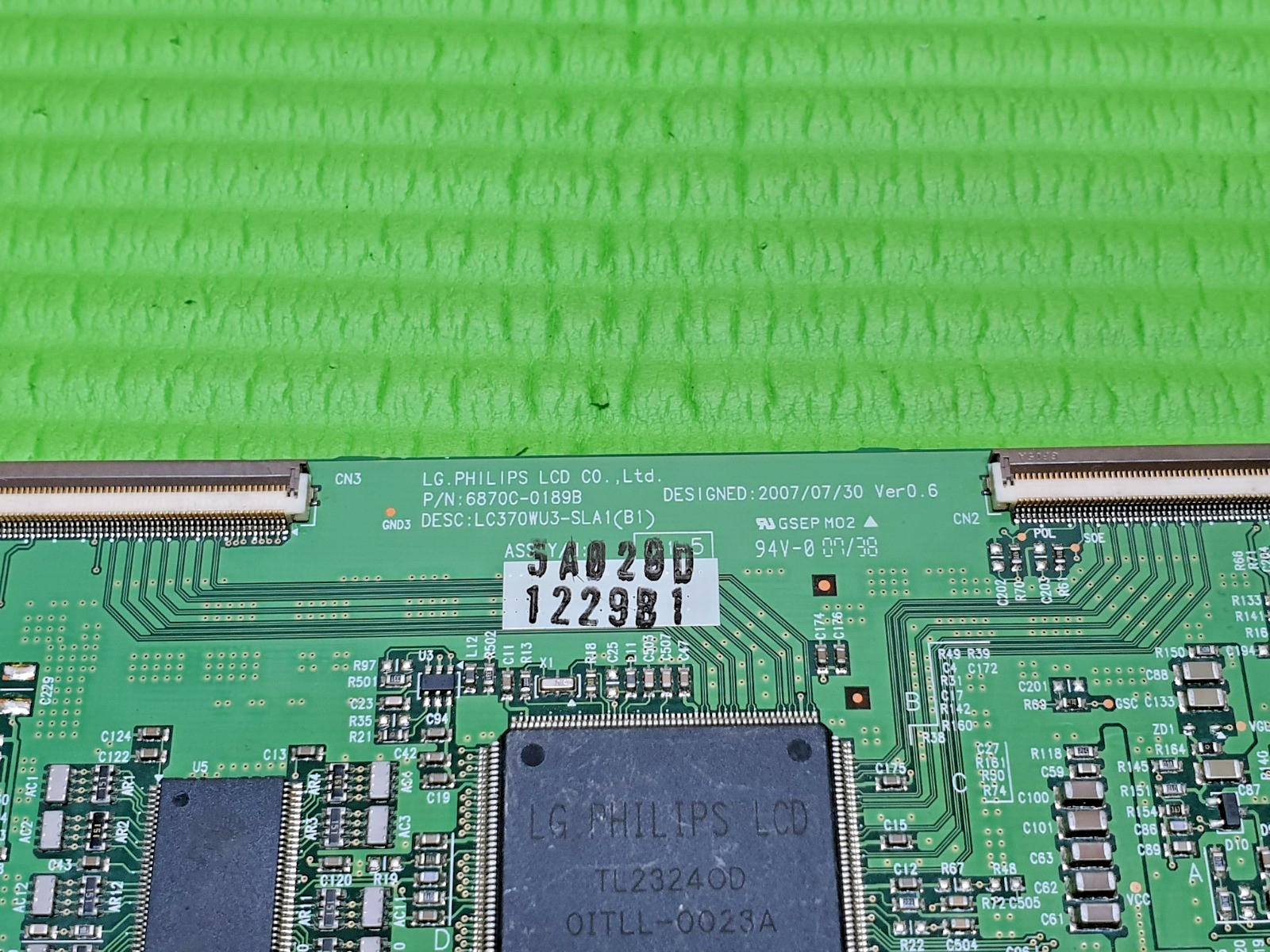 TCON LVDS BOARD FOR LG 37LF65 37" LED TV 6871L-1229B 6870C-0189B LC370WU3 - Image 3