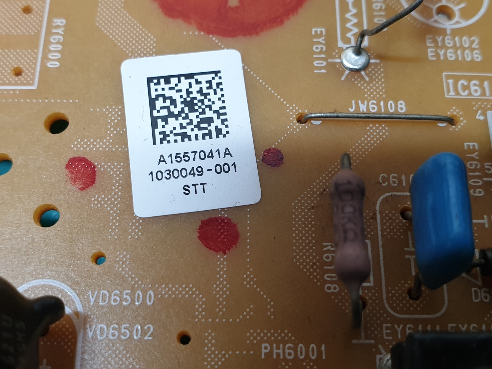 POWER SUPPLY BOARD PSU SONY KDL-37U4000 37" TV 187663611 1-876-636-11 - Image 3