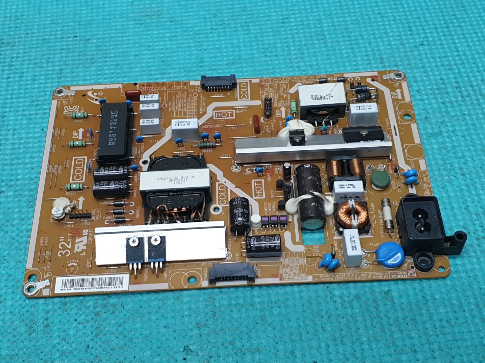 POWER SUPPLY PSU FOR SAMSUNG UE32H6400AK 32" LED TV BN44-00707A REV 1.1